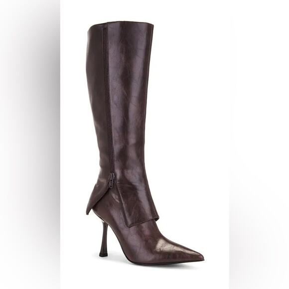 RAYE Eden Overlay Boot in Chocolate | SLIGHTLY USED - Picture 2 of 14